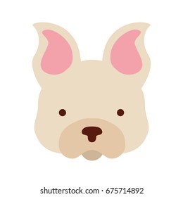 cute dog mascot icon