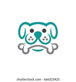 Cute Dog Mascot Logo