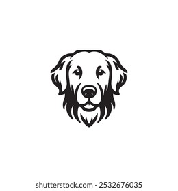  Lindo perro moderno diseño de logotipo