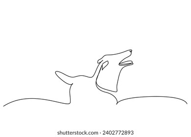 süßer Hund außerhalb frei positiver Lebensfreude - Kunstdesign