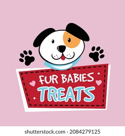 Cute Dog Pet Pattern - Fur Babies Treats