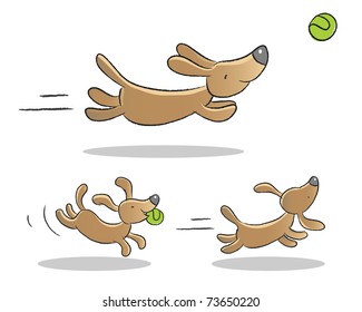 Playing Dogs Cartoon High Res Stock Images Shutterstock