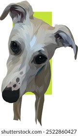 cute dog poses cool but looks cute