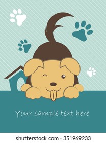 Cute dog - Poster
