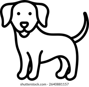 Cute Dog and puppy Vector Illustration Perfect for Pet Lovers 