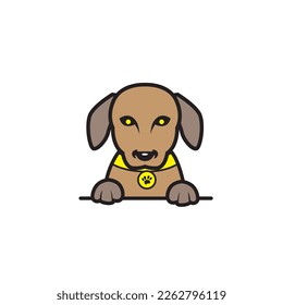 cute dog seamless design vector