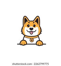 cute dog seamless design vector