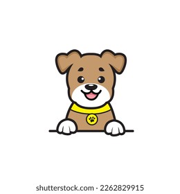 cute dog seamless design vector