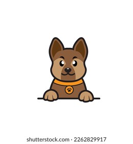 cute dog seamless design vector