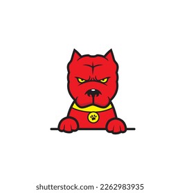 cute dog seamless design vector
