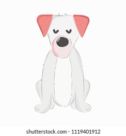 cute Dog sleep