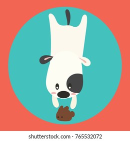 cute dog vector