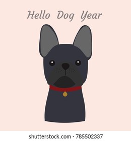 cute dog vector