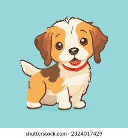 Cute Dog Vector Art, and Graphics 