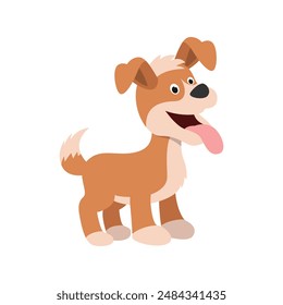 Cute Dog Vector Illustration for Pet Lovers