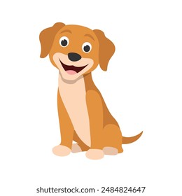 Cute Dog Vector Illustration for Pet Lovers