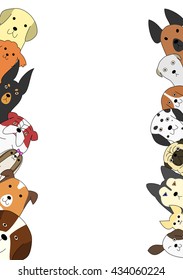 Cute dogs card