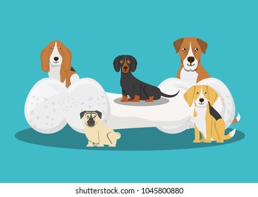 cute dogs design