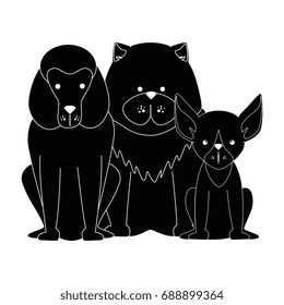 cute dogs icon