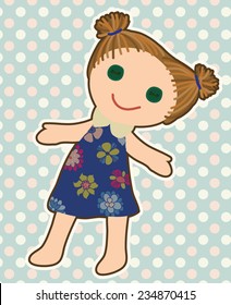 Cute doll