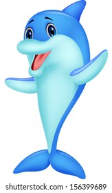 Cute dolphin cartoon