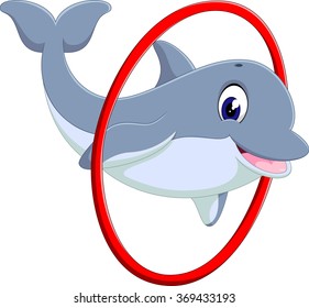 Cute dolphin cartoon