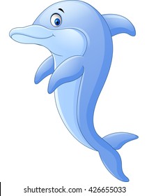 Cute dolphin cartoon