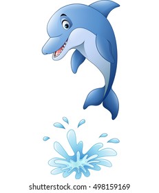 Cute dolphin cartoon