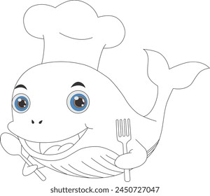 cute dolphin coloring page for kids