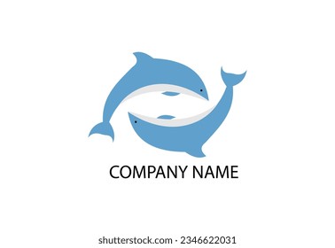 Cute dolphins in various poses cartoon illustration
Keywords: