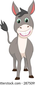 cute donkey cartoon
