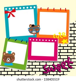cute doodle bears