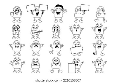 Cute Doodle Cartoon Character Illustration Stock Vector Royalty Free 2210158507 Shutterstock Cute Doodle Cartoon Character Illustration Stock Vector Royalty Free 2210158507 Shutterstock