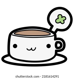 Cute Doodle characters vector set