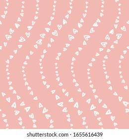 Cute doodle circles seamless pattern, abstract background, great for textiles, banners, wallpapers, wrapping - vector design