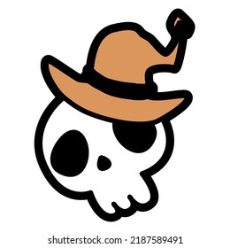 Cute doodle Halloween decorations collection