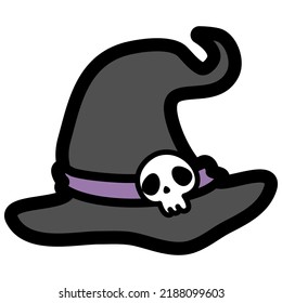 Cute doodle Halloween decorations collection