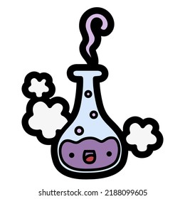Cute doodle Halloween decorations collection
