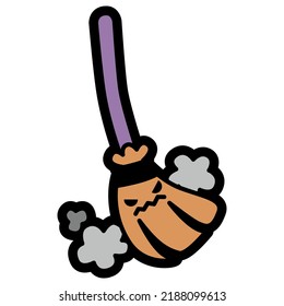 Cute doodle Halloween decorations collection
