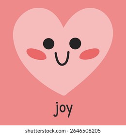 Cute doodle heart with a joyful expression to support mental health awareness. Great for self-care visuals, kids’ designs, or emotional wellness messages.