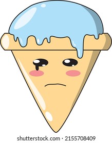 Cute Doodle Ice Cream Cone