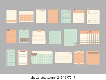 Cute Doodle Journal Element Object