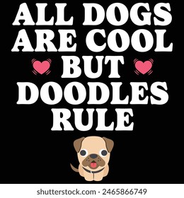 Cute Doodle For Men Women Golden Doodle Labradoodle Dog T-Shirt