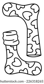 Cute doodle a pair of socks3 from the collection of girly stickers. Cartoon white and black vector illustration.