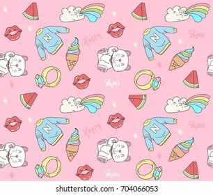 cute doodle pattern