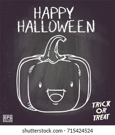 cute doodle pumpkin