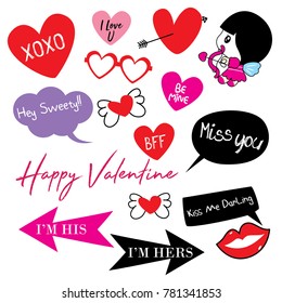 cute doodle valentine stuff