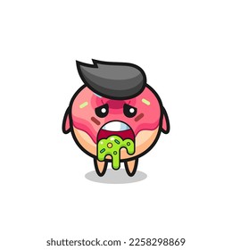 el lindo personaje de rosquilla con puke