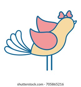cute dove icon