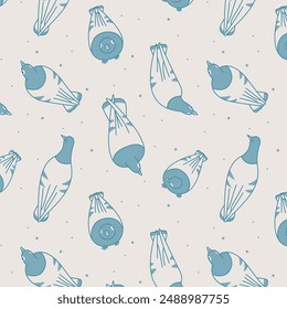 CUTE DOVES ARE EATING TOGETHER PATTERN DESIGN